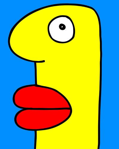 Classic Noir (yellow) von Thierry Noir