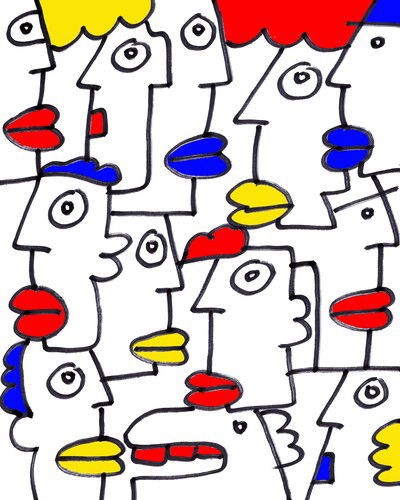 Multi Noir von Thierry Noir