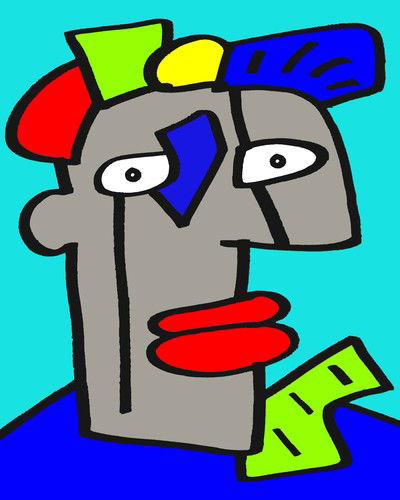 Pica Noir III von Thierry Noir