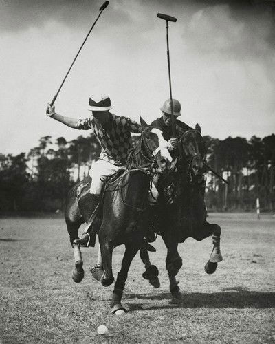 Polo Wettkampf in Berlin Frohnau von Martin Munkacsi