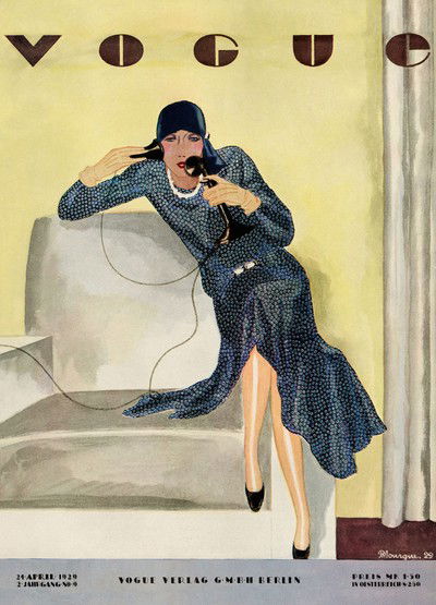 Cover, Pierre Mourgue IV von German Vogue Collection