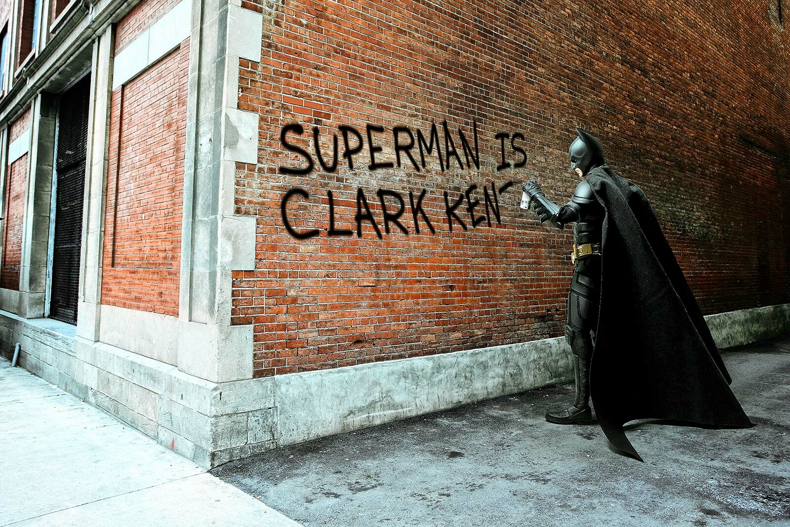 Clark Kent Graffiti - Daniel Picard