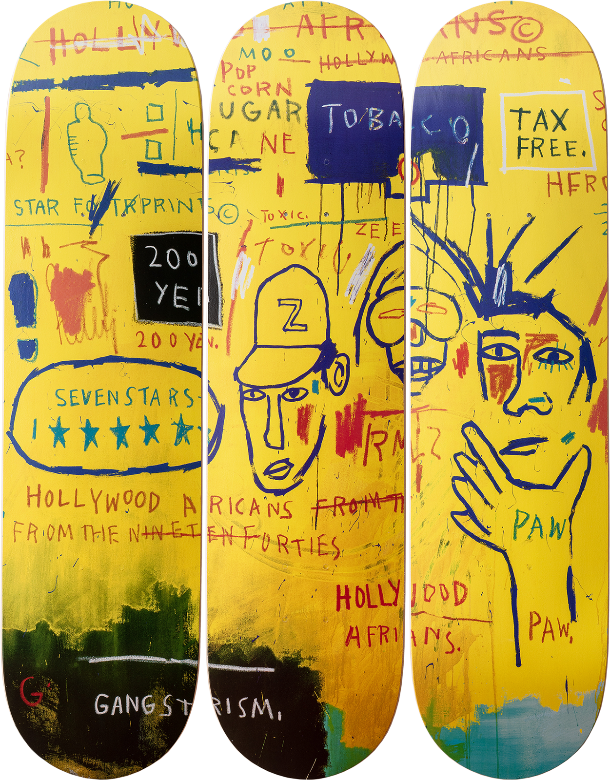 Hollywood Africans, 1983 - Jean - Michel Basquiat